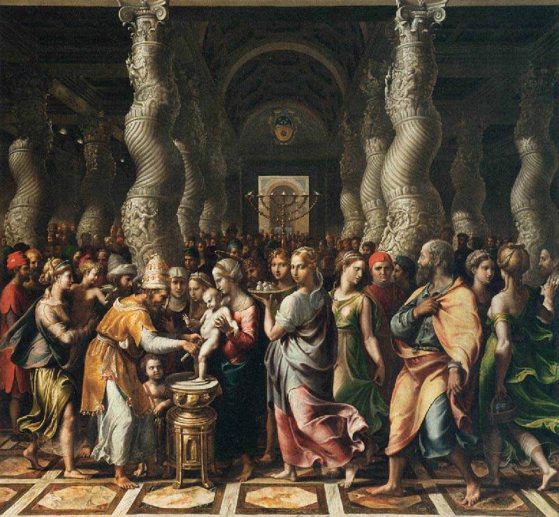 Giulio Romano The Circumcision France oil painting art